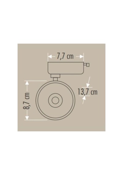 Ct-5315b 36w Venüs Led Armatür Beyaz