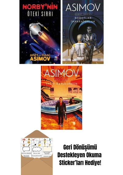 Norby Nin Öteki Sırrı + Robotlar Ve İmparatorluk Robot Serisi 4. Kitap + Vakıf Kurulurken Vakıf Serisi 6. Kitap