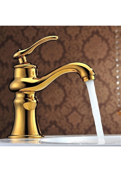 Fontana Fm-1212 Lavabo Bataryası Altın