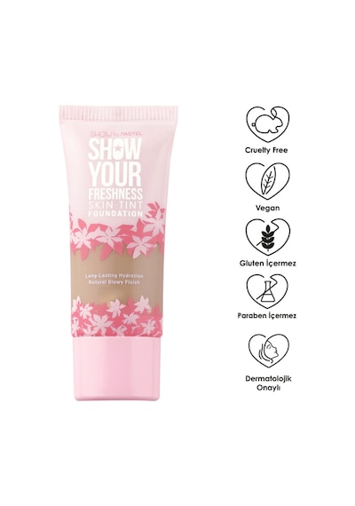 Show By Pastel Show Your Freshness Skin Tint Foundation 506 Radiant Sun
