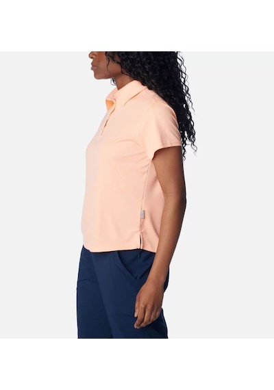 Columbia Tidal Tee Ss Polo Kadın Kısa Kollu Polo T-shirt Fl2697 Turuncu