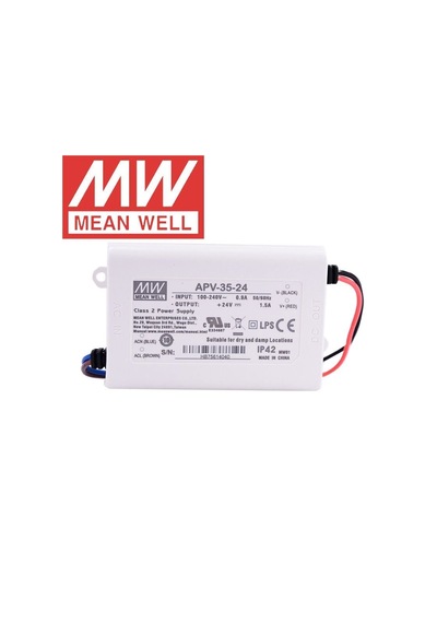 Apv-35-24 Apv3525 24vdc 1.5amp Meanwell