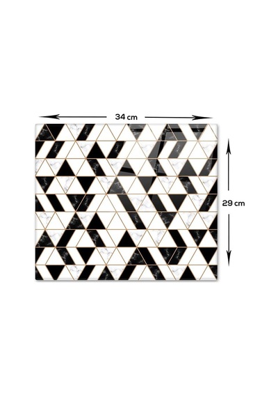 Tr Black Gold Cam Kesme Tahtası 29cm X 34cm Genel