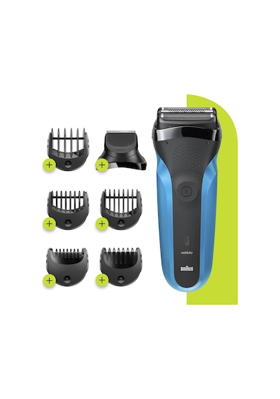Braun 3 Serisi 310 BT BLU 3’ü 1 Arada Islak ve Kuru Kablosuz Tıraş Makinesi