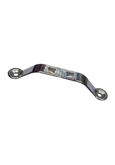 Hubrendy Çer Dekoratif Zamak Kulp Dıştan - 64mm, Nikel, 1 Adet Diğer