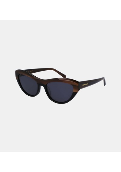 Salvatore Ferragamo Sf1103s-217 55 Kadın Güneş Gözlüğü Kahverengi