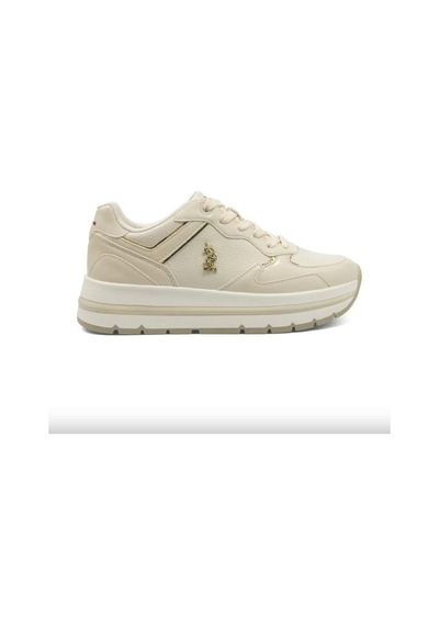 U.S. Polo Assn. U.s.polo Assn Shına 6pr Bej Comfort Casual Anatomik Spor Ayakkabısı