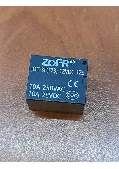 12V Minyonspot Röle - Jqc-3F(T73)-12Vdc