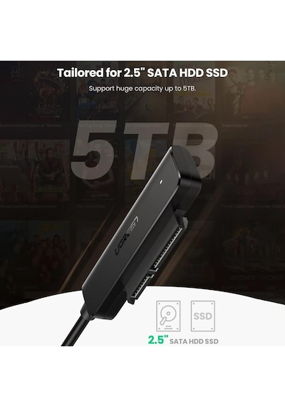 Ugreen Usb 3.0 To Sata 3 Dönüştürücü Adaptör