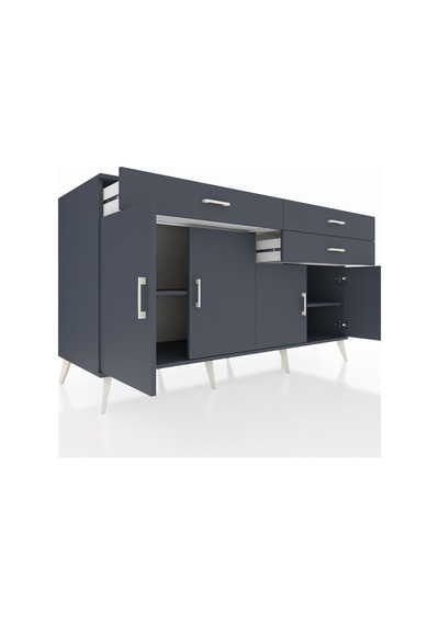 Kronos Konsol 2 Raflı 3 Çekmeceli 4 Kapaklı 176x59x99 Antrasit-an Antrasit-antrasit Kronos Konsol 2 Raflı 3 Çekmeceli 4 Kapaklı 176x59x99 Antrasit-an Antrasit-antrasit