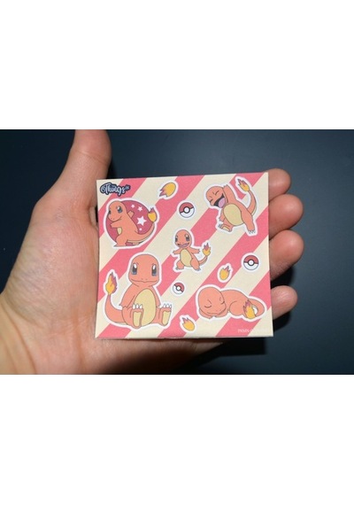 Mini Things Art Charmander Sticker Pokemon 11 Parça Set - 1 Adet -