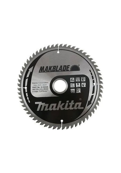 Makita Ahşap Daire Testere 216x60 Diş Maab09058