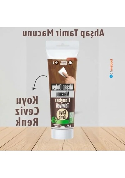 Koyu Ceviz Ahşap Parke Tamir Macunu, 125 Ml Kullanıma Hazır 1