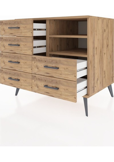 Kronos Şifonyer 2 Raflı 6 Çekmeceli 88x59x80 Çam-çam Çam Kronos Şifonyer 2 Raflı 6 Çekmeceli 88x59x80 Çam-çam Çam