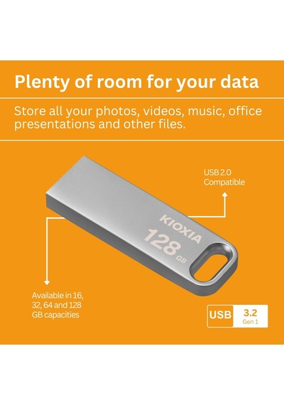 Transmemory U366 128gb Usb Bellek Usb 3.2 Gen 1, Metal