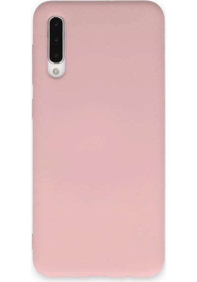 Cosmotex Newface Samsung Galaxy Uyumlu  A50 Kılıf Nano İçi Kadife Silikon - Pudra