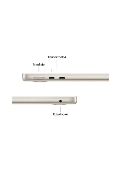 Apple Macbook Air MC6A4TU/A M4 24 GB 512 GB SSD 13.6" macOS Dizüstü Bilgisayar