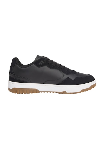 Tommy Hilfiger Th Basket Better Mıx Lth Siyah Erkek Sneaker 000000000102246226 Siyah
