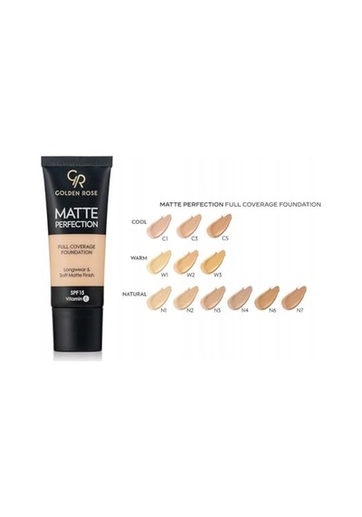 Tr Foundation - Natural 02 - Yoğun Kapatıcı Mat Fondöten Genel