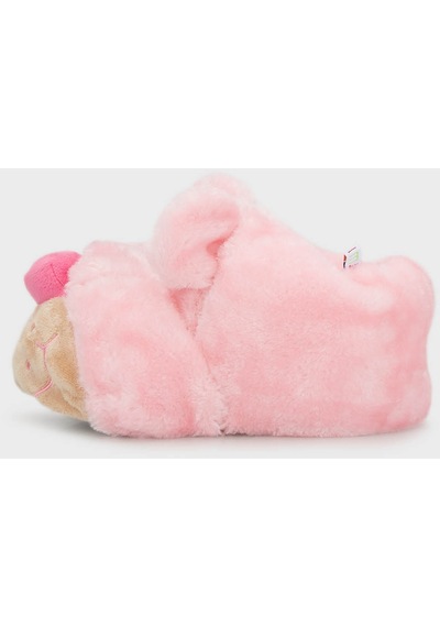 Twigy Fibert Çocuk Hayvanlı Panduf Pembe 30/35 CC0666 Pembe