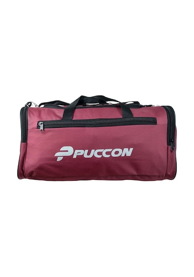 Puccon Kadın Erkek Bordo Tatil Seyahat Spor Çantası - El ve Omuz