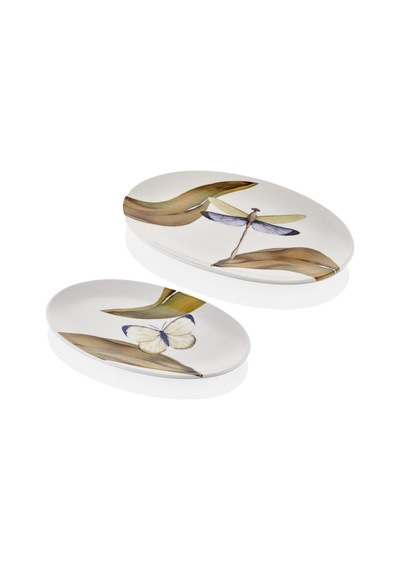 The Mia Blanche Oval Servis 2 Li Set 29-26 Cm Bln0010