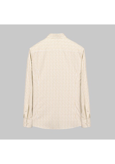 Sarar Artos Interview Slim Fit Erkek Gömlek 3174539 Kahve
