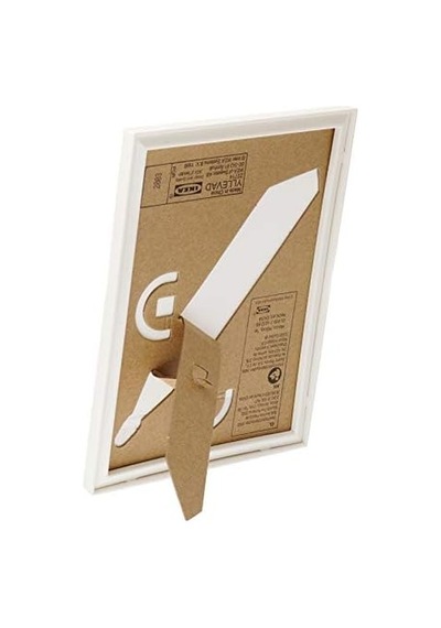 Yllevad Resim Çerçevesi. 4 Adet, 13 X 18 Cm, Hafif, Plastik Ve Karton, Beyaz