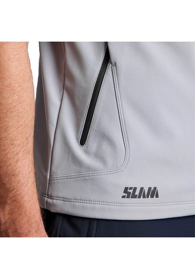 Slam Slam Act Softshell Vest Erkek Gri Yelek W05 Gri