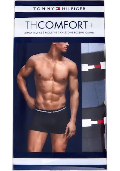 Tommy Hilfiger Tommy Hılfıger Th Comfort Erkek 3 Lü Boxer 09T3813 435