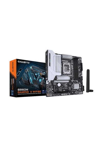 Gıgabyte Gamıng X Wıfı6e 9200mhz Oc 2xm.2 Dp Hdmı Usb 4 2.5gbe Lan Wi-fi 6e Soket 1851 B860m Ddr5 Micro-atx Anakart