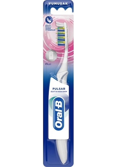 Oral-B Pulsar Diş Eti ve Hassas Bakim Yumuşak Pilli Diş Fırçası