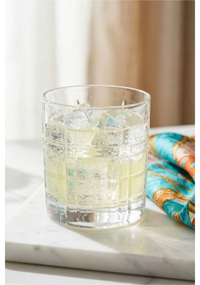 Lav Brit Cam Meşrubat Bardağı 4'lü 325 ml (Viski/Kokteyl Bardağı )