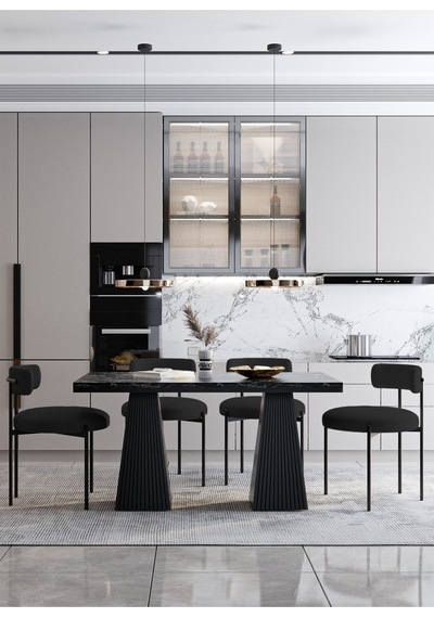 Avvio Venera Lake Mdf Ayak Teddy Sandalye 80x120 Yemek Masası Mutfak Masası 4 Kişilik Masa Sandalye Takım Siyah Mermer Avvio Venera Lake Mdf Ayak Teddy Sandalye 80x120 Yemek Masası Mutfak Masası 4 Kişilik Masa Sandalye Takım Siyah Mermer
