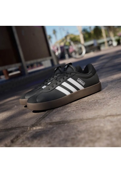 Adidas Vl Court 3.0 Siyah - Beyaz Unisex Sneaker Id8796 Siyah - Beyaz