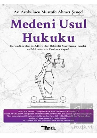 Medeni Usul Hukuku - Mustafa Ahmet Şengel - Temsil Kitap