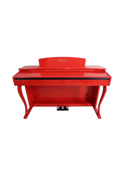 Jwin Sdp-220 Çekiç Aksiyonlu 88 Tuşlu Dijital Piyano - Kırmızı