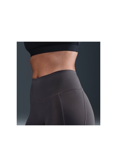 Nike Universa Dri-fıt Hr Tight Kadın Gri Tayt Kahverengi