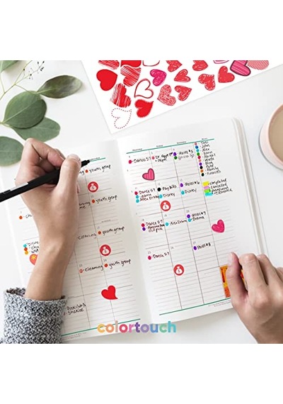 Colortouch Kalpli Çıkartmalar - Hediyelerinizi Süslemek Ve Paketlemek İçin Yüksek Kaliteli Çıkartmalar - 112 Adet Farklı Boyutlarda Ve Farklı Formlarda Çıkartmalar Colortouch Kalpli Çıkartmalar - Hediyelerinizi Süslemek Ve Paketlemek İçin Yüksek Kaliteli Çıkartmalar - 112 Adet Farklı Boyutlarda Ve Farklı Formlarda Çıkartmalar