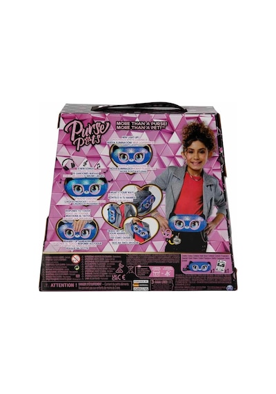 Purse Pets Savannah Spotlight Işıklı Çanta Çita