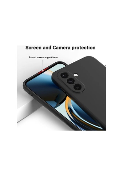 Samsung Galaxy S24 Plus Uyumlu Silikon Kılıf - Pastel Renk Tonu Kamera Korumalı Kapak - Mavi