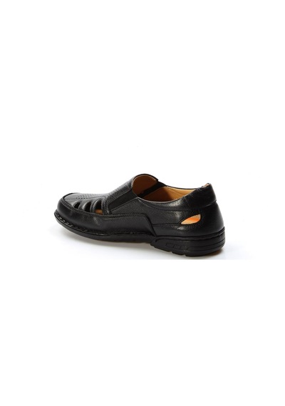 Fast Step Hakiki Deri Ortopedik Erkek Klasik Sandalet 662ma118kt 001
