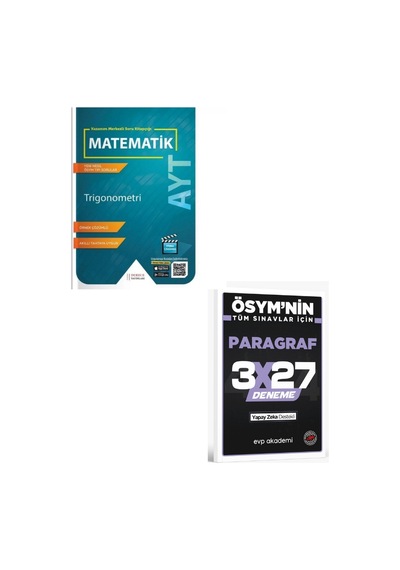 2027 Derece 2027 Trigonometri+ Evp Akademi Paragraf