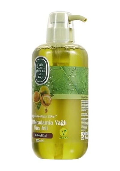Doğal Macadamia Yağli Duş Jeli 600 Ml Açık Mavi