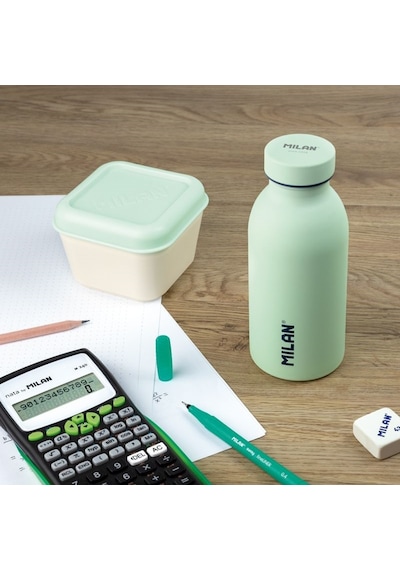 Mılan 643012Gr 1918 Yeşil Paslanmaz Izotermal Matara 354Ml