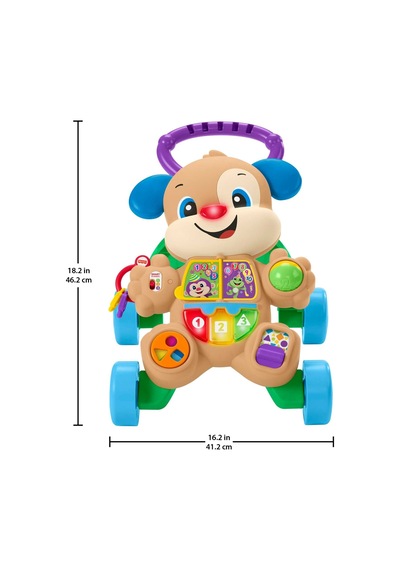 Fisher-price Lnl Yaşa Göre Gelişim Eğitici Köpekçik Yürüteç Türkçe Ve İngilizce Aynı Zamanda Ren