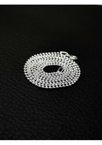 Omar Silver Unisex Top Tırnak Makası 1,5 Mm Gümüş Kolye Zincir