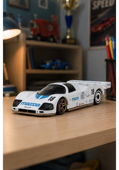 Hot Wheels Mazda 787b - Peak Pursuit Özel Seri Metal Oyuncak Araba Çok Renkli