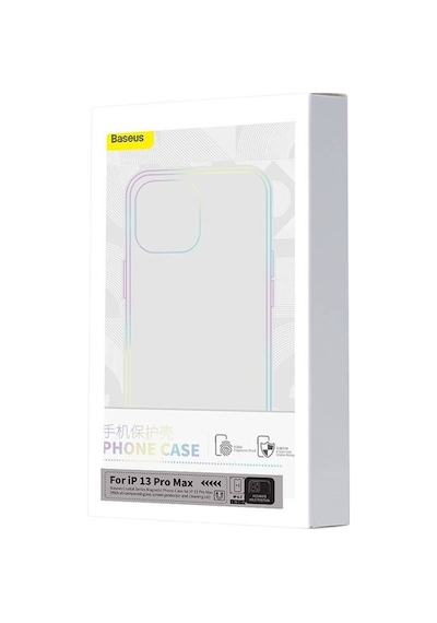 Baseus Apple Uyumlu   iPhone 13 Pro Max Magsafe Silikon Kılıf + Ekran Koruyucu