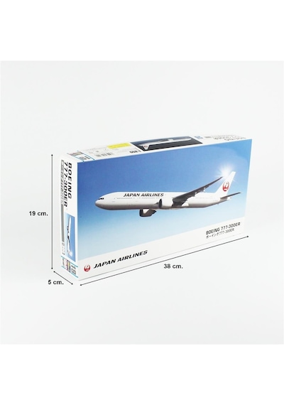 Hasegawa 19 10719 1/200 Ölçek, Boeing 777-300er Japan Airlines Jal, Yolcu Uçağı Plastik Model Kiti-57113